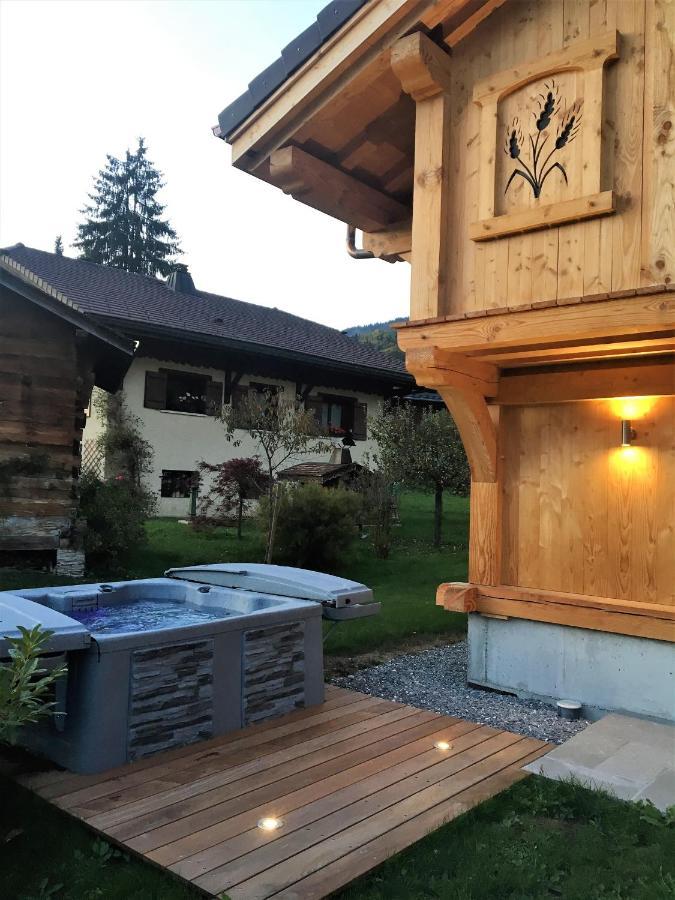 Chalet Luxe Les Melezes Самоен Экстерьер фото